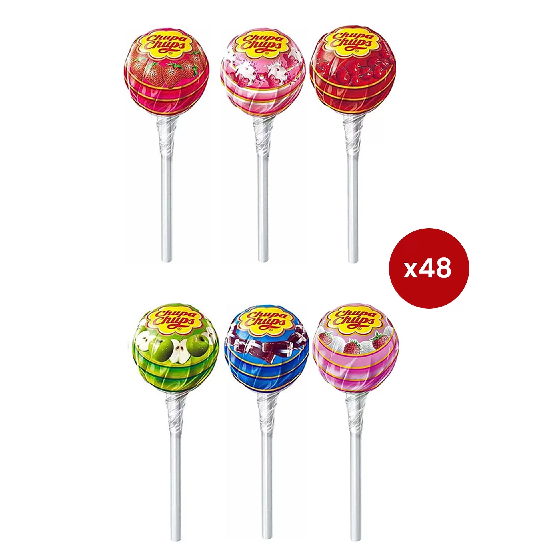 Chupa Chups Best of candy collection box - lollies - 48 stuks - 620g