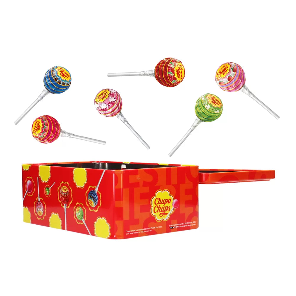 Chupa Chups Best of Candy - Tinbox L - PERSO - 620g
