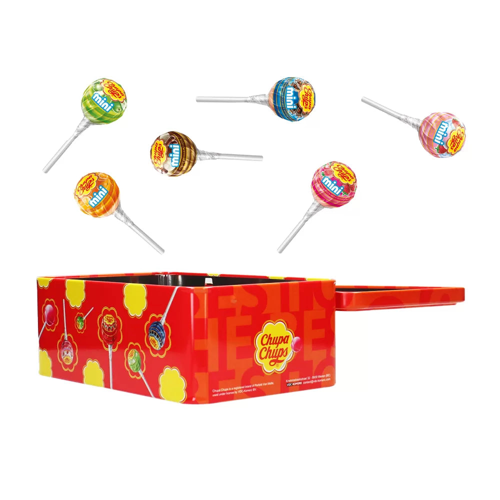 Chupa Chups Best of Mini candy collection box "Happy Birthday" - lollies - 70 stuks - 420g