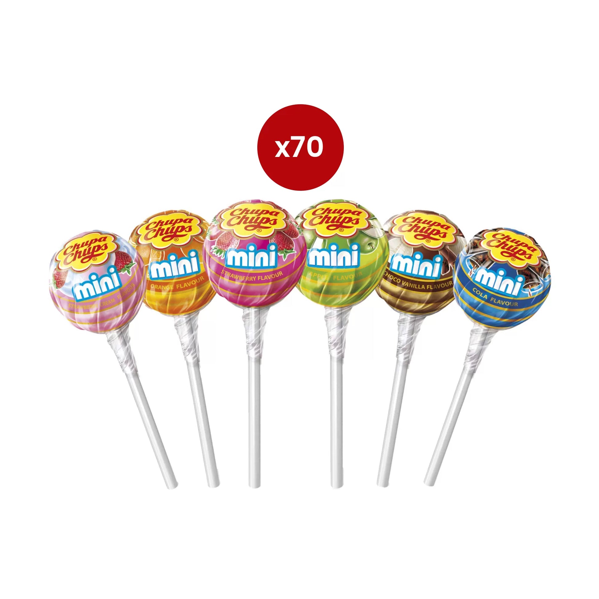 Chupa Chups Best of Mini candy collection box "Happy Birthday" - lollies - 70 stuks - 420g