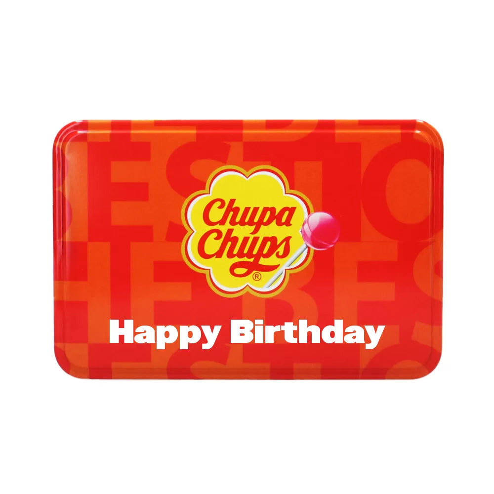 Chupa Chups Best of Mini candy - Tinbox L - PERSO - 420g