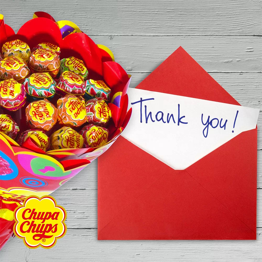 Chupa Chups Flower Bouquet - 19 lollies - 228g