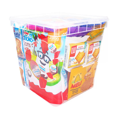 Cookies & snacks maandpakket - Jules Destrooper, Lotus, LU, Kinder & Meli - 992g