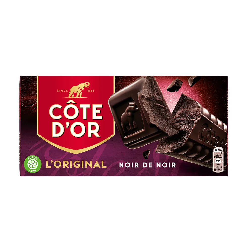Côte d'Or chocoladetablet Noir de Noir - 400g