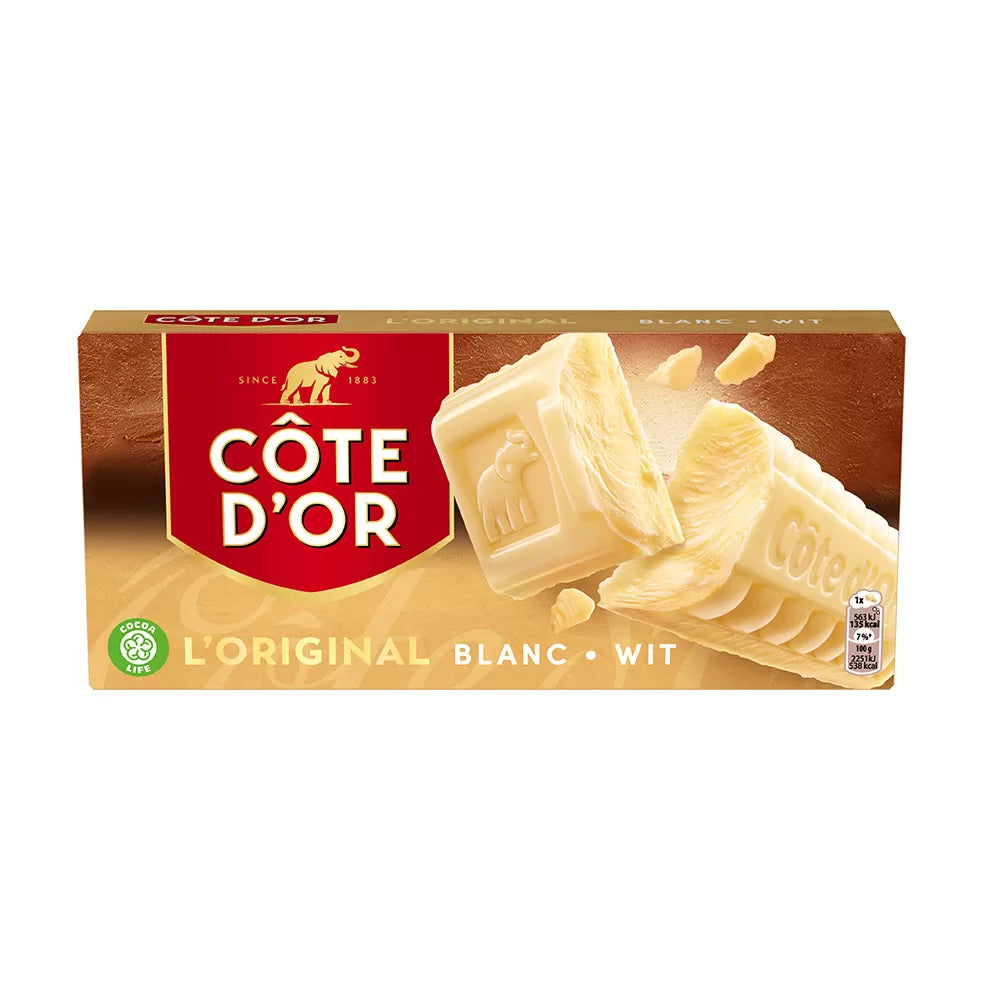 Côte d'Or chocoladetablet wit - 400g