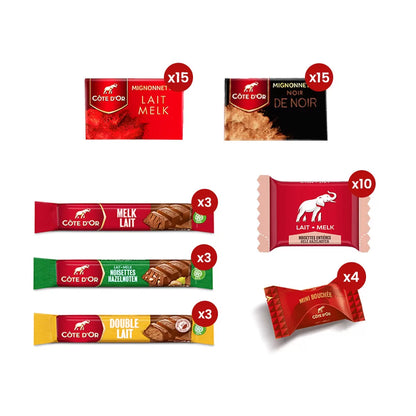 Côte d'Or Festival chocoladepakket XL - 1014g