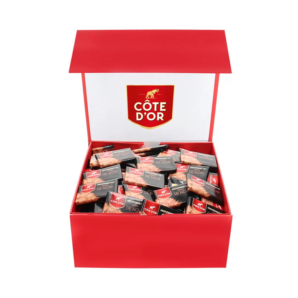 Côte d'Or luxe magneetdoos - PERSO - Mignonnette Noir de Noir - 2kg