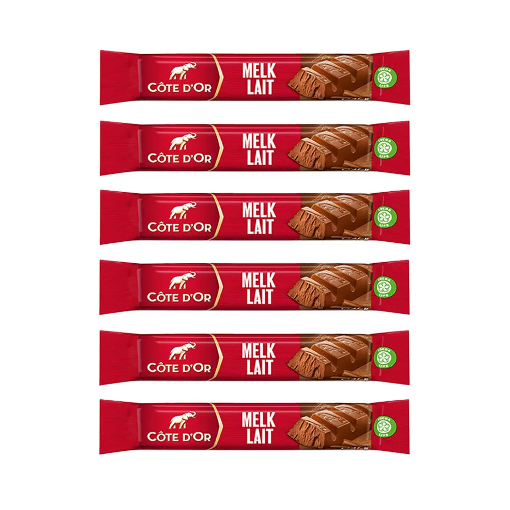Côte d'Or luxueuze geschenkdoos - 6 chocoladerepen melk - 282g
