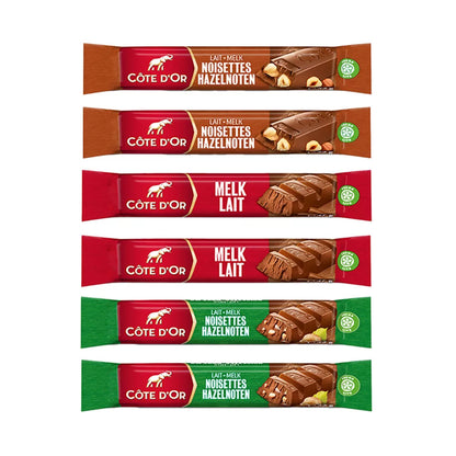 Côte d'Or luxueuze geschenkdoos - PERSO - 6 chocoladerepen melk mixed - 274g