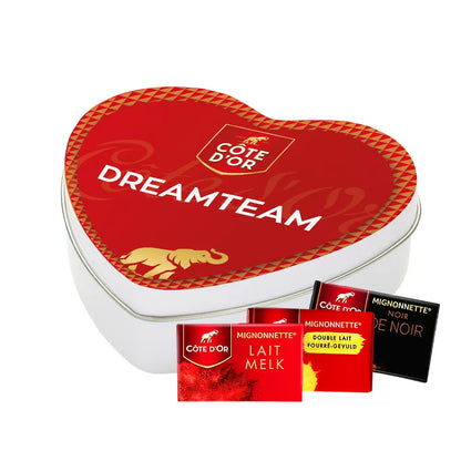 Côte d'Or Mignonnette Horecamix - Tinbox hartje - PERSO - 150g