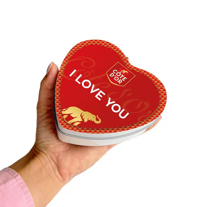 Côte d'Or Mignonnette melk geschenkdoos hartje "I love you" - 150g