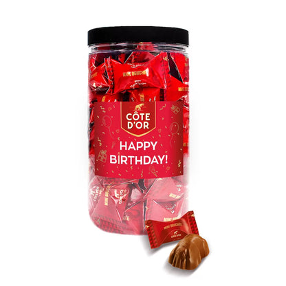 Côte d'Or Mini Bouchée "Happy Birthday!" - verjaardagscadeau - 500g