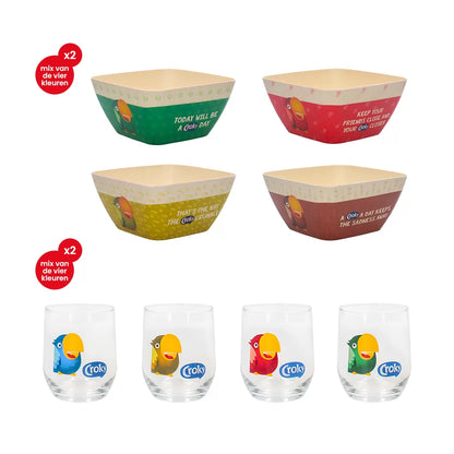 Croky chips assortiment met popcorn - gevarieerde snackmix - 1150g
