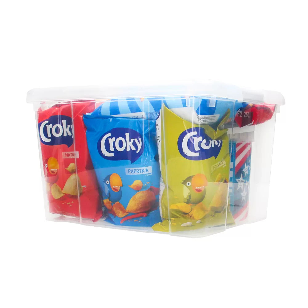 Croky chips assortiment met popcorn - gevarieerde snackmix - 1150g