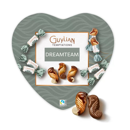 Guylian geschenkdoos hartje "Dreamteam" - Temptations Original Praliné - 104.50g
