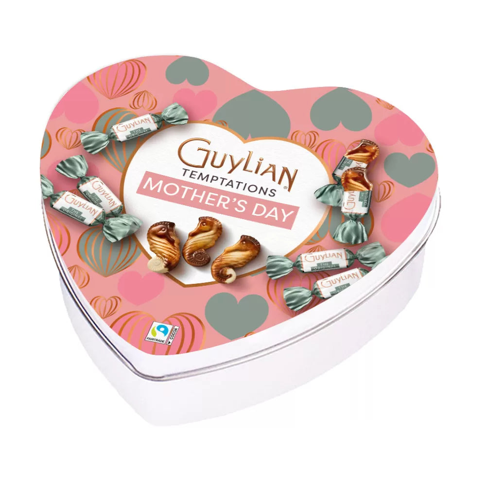 Guylian geschenkdoos hartje "Mother's Day" - Temptations Original Praliné - 104.50g