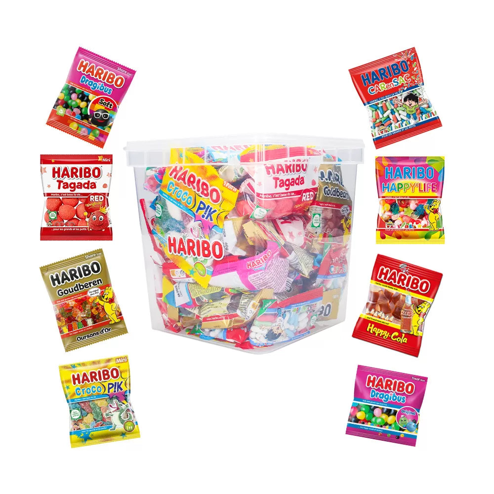 Haribo Mega-Fête snoepzakjes mix - Strooigoed - 2000g