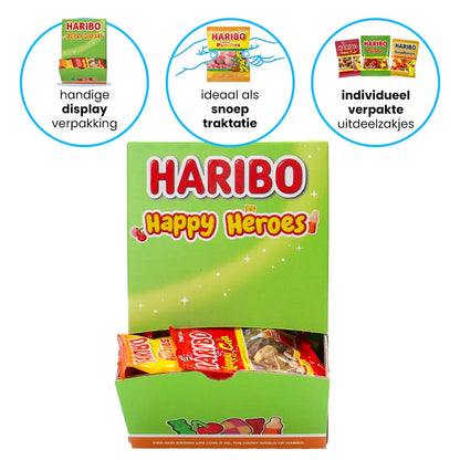 Haribo displaybox "Happy Heroes" - 700g