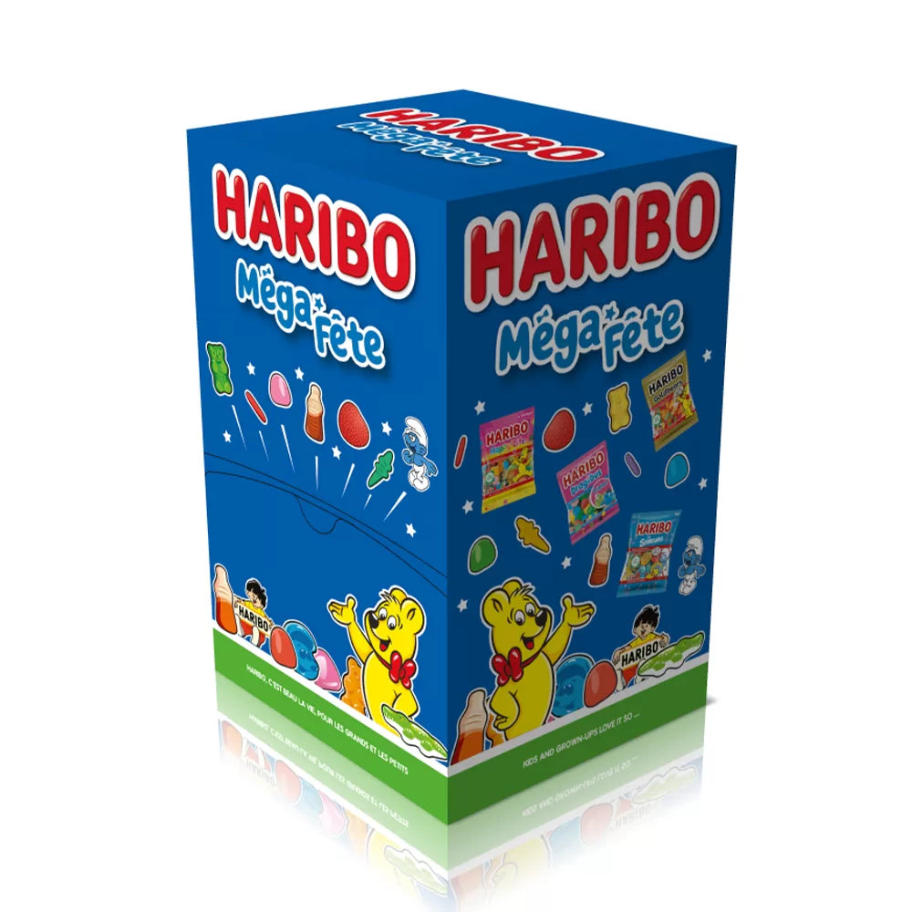 Haribo uitdeelbox "Méga Fête!" - 1000g