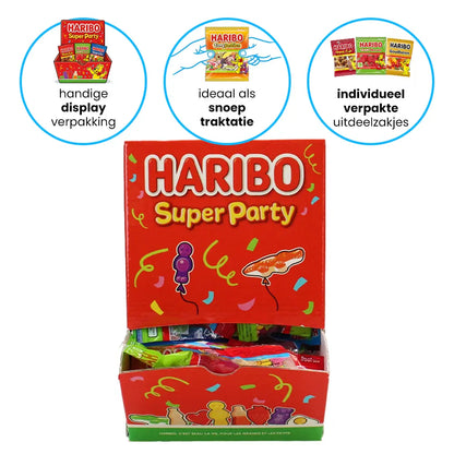 Haribo displaybox "Super Party!" - 960g
