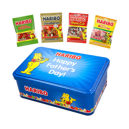 Haribo Vaderdag giftbox pakket vol snoep - Happy Heroes & Starmix - 450g