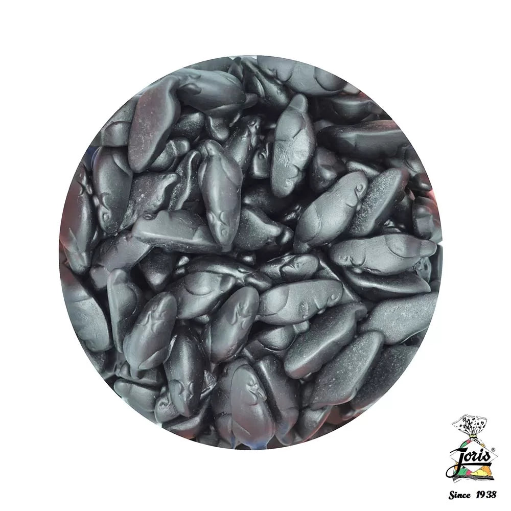 Joris Sweets nostalgisch snoep - Zwarte Muisjes - 1000g