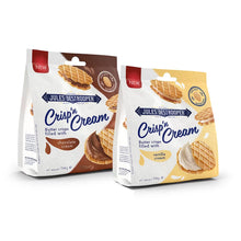 Jules Destrooper discovery bundle: Crisp ’n cream vanille & chocolade - 228g