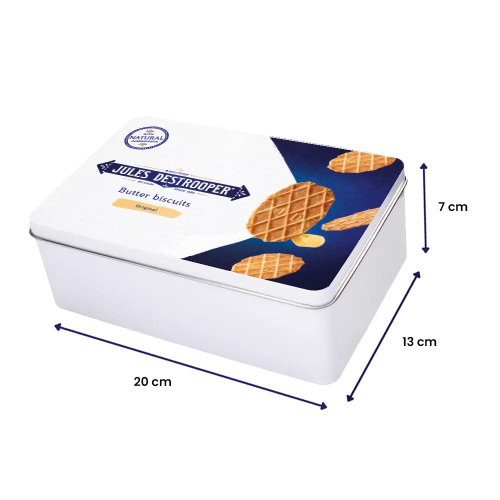 Jules Destrooper geschenkdoos - Natuurboterwafels - 240g
