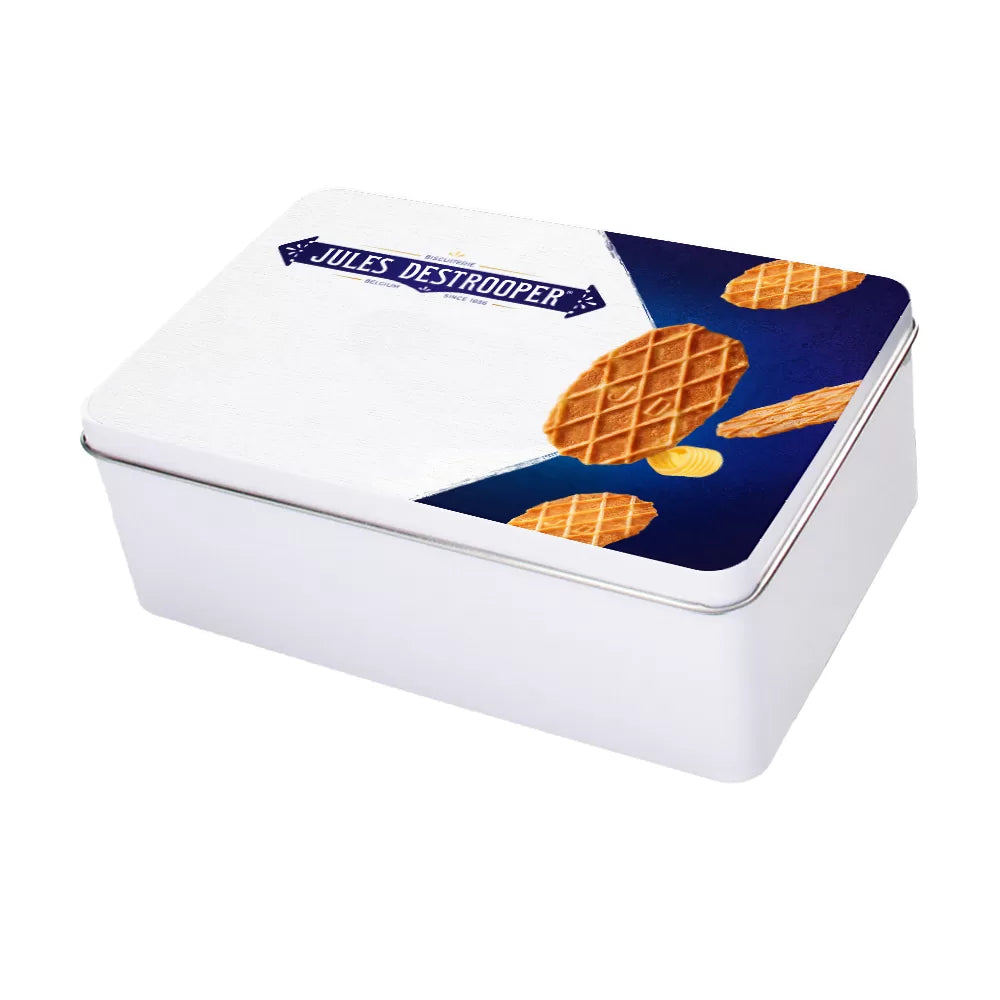 Jules Destrooper geschenkdoos - Tinbox L - PERSO - 240g