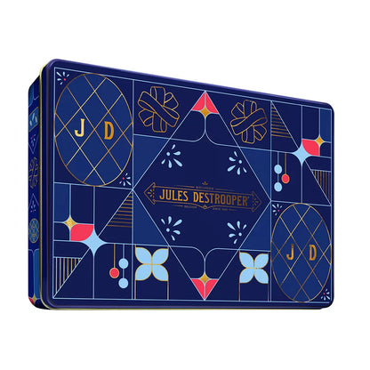 Jules Destrooper Jules' Gift Tin - Amandelbrood & Natuurboterwafels - 350g