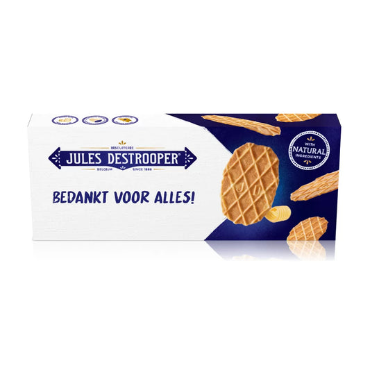 Jules Destrooper Natuurboterwafels - PERSO - 100g