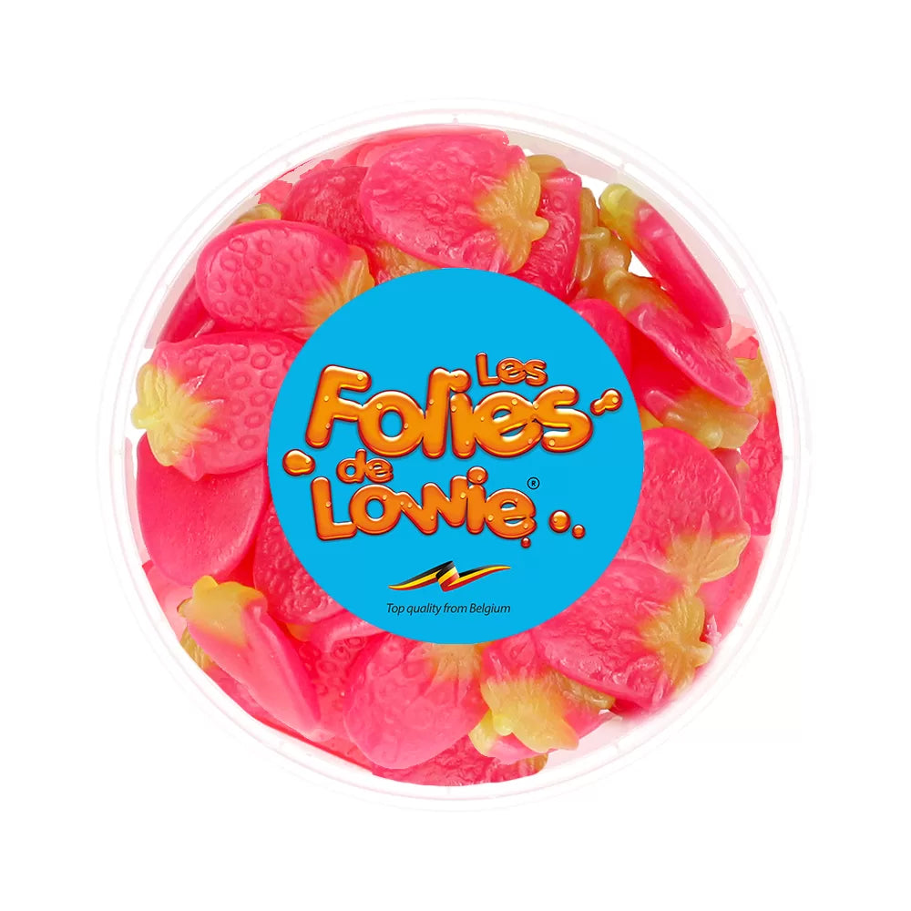 Les Folies de Lowie cadeau 'Aardbeien mix' 4 soorten - 1950g