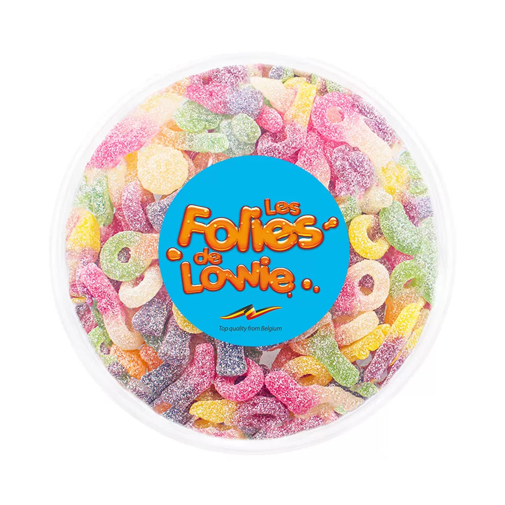 Les Folies de Lowie cadeau 'Kleurrijke zure mix' 4 soorten - 2050g