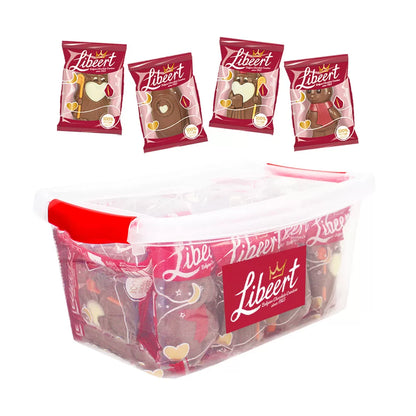 Libeert chocoladefiguren voor Sinterklaas - 20 stuks (35g) - 700g