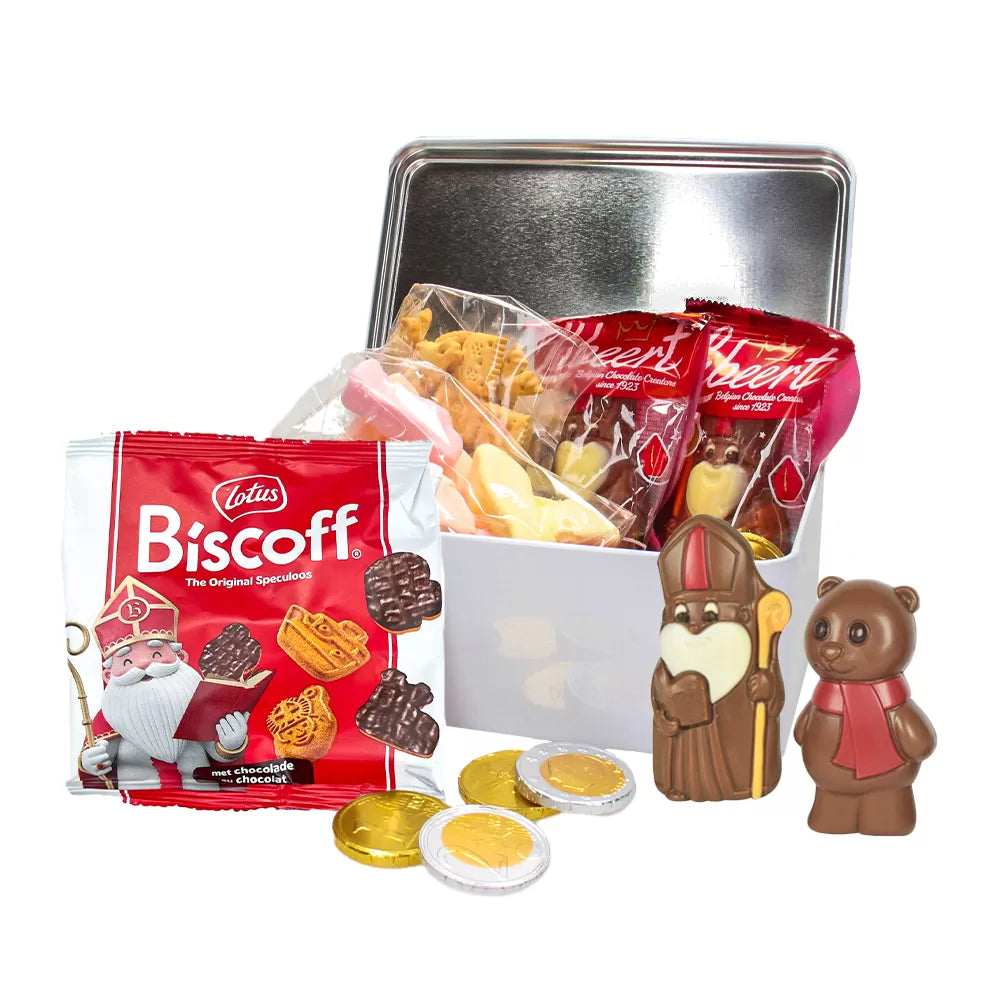 Libeert, Lotus & LU - chocoladefiguren, speculoos, nicnac letterkoekjes & guimauves - 257g