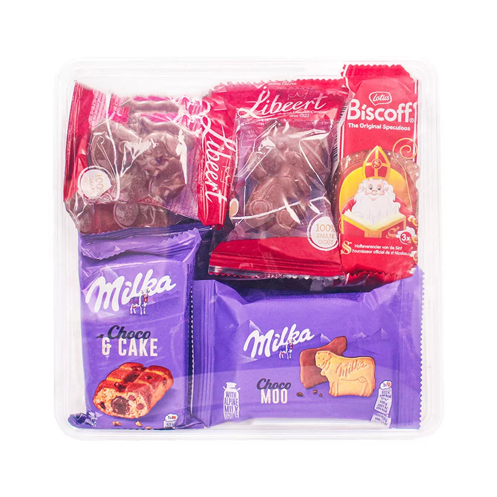 Lotus Biscoff, Libeert & Milka Sinterklaas mix - 572g