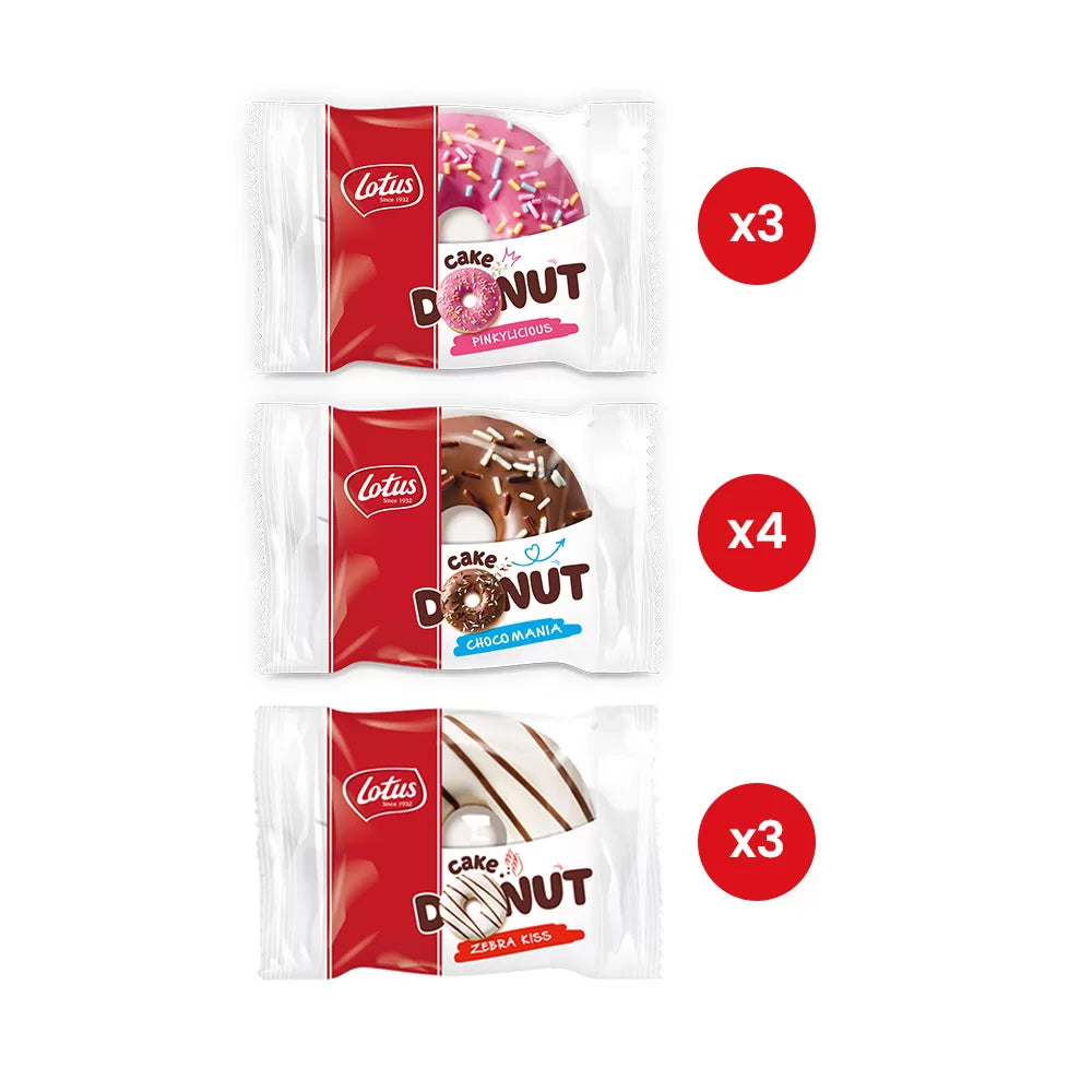 Lotus Cake Donut - Tinbox L - PERSO - 340g