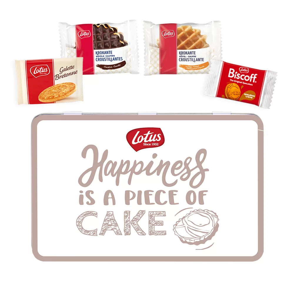 Lotus collection box met Biscoff, Bretons Botergaletje & Krokante wafels mix - 242g