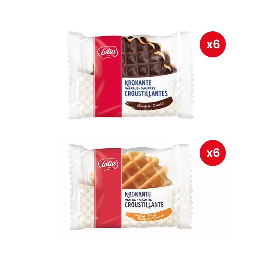 Lotus collection box met Krokante Wafels mix - 246g