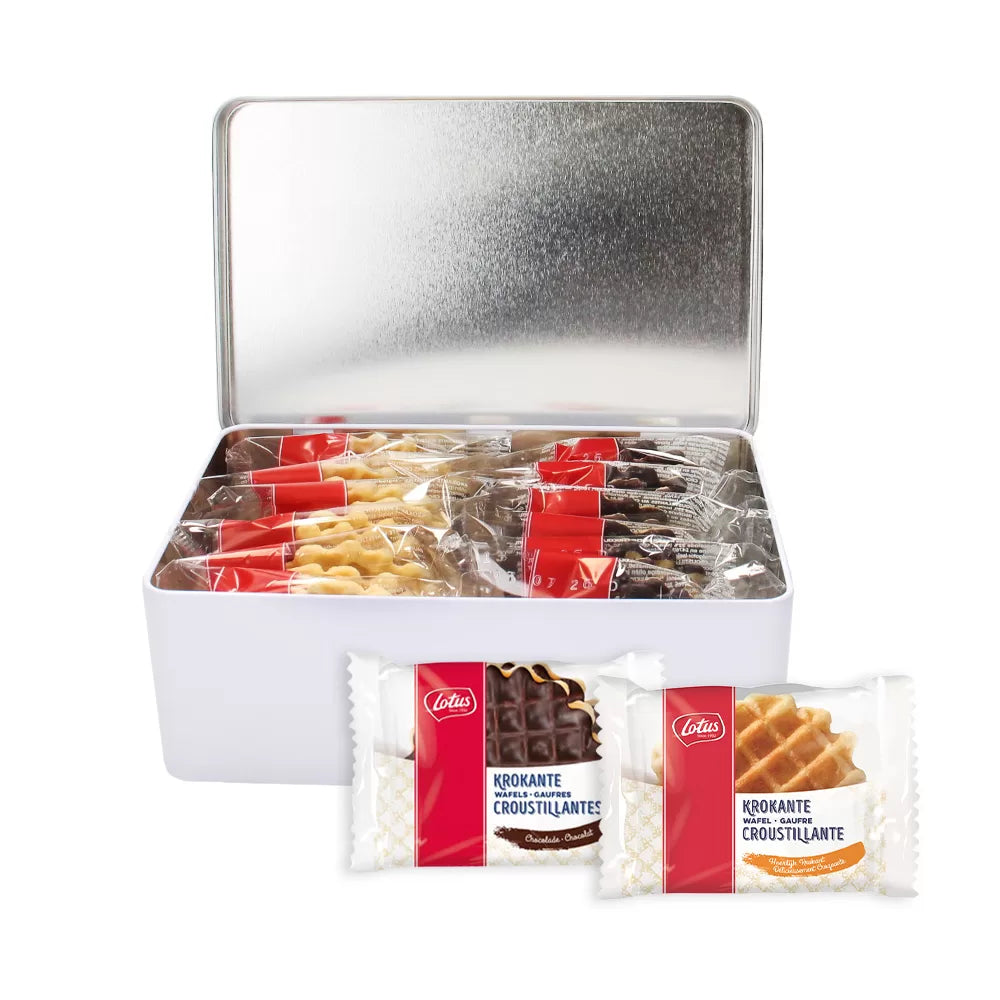 Lotus Krokante Wafels mix - Tinbox L - Full PERSO - 246g