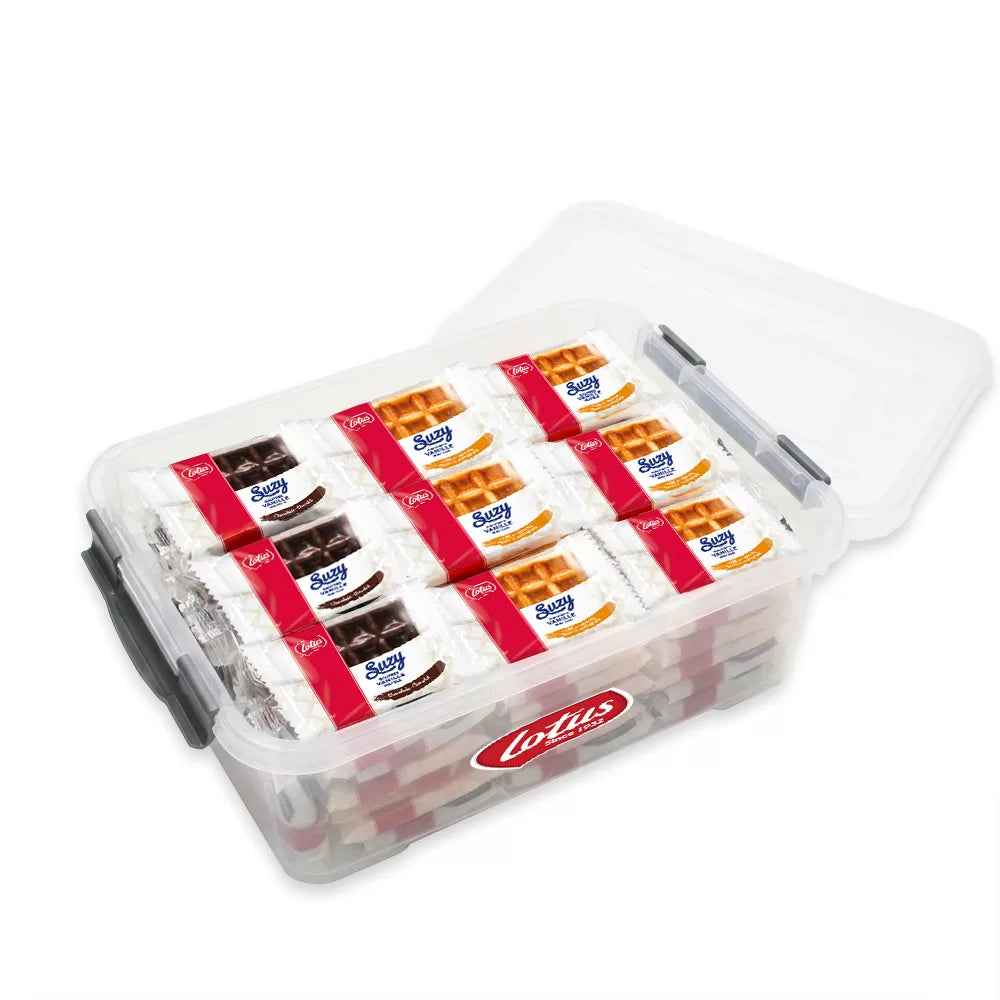 Lotus Suzy Vanille & Chocolade Wafels met knijptang - 1860g