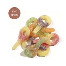 Lutti Zure sleutels vrac - 3kg