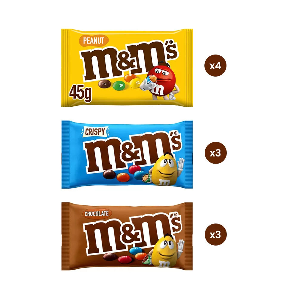 M&M's Choco, Peanut & Crispy Mix - 423g