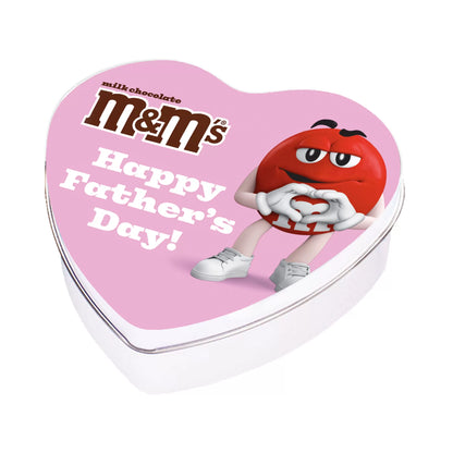 M&M's geschenkdoos hartje 'Happy Father's Day!' - choc - 90g