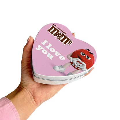 M&M's geschenkdoos hartje 'I love you' - choc - 90g