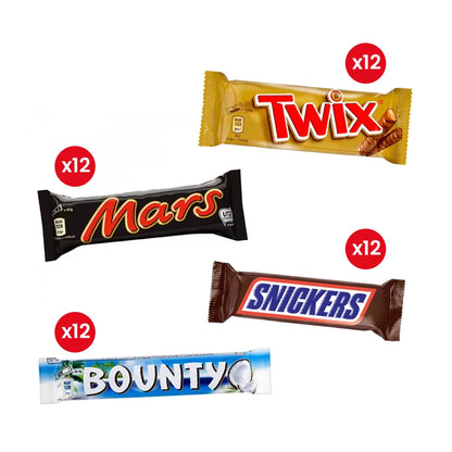 Mars box - 48 stuks - 2496g