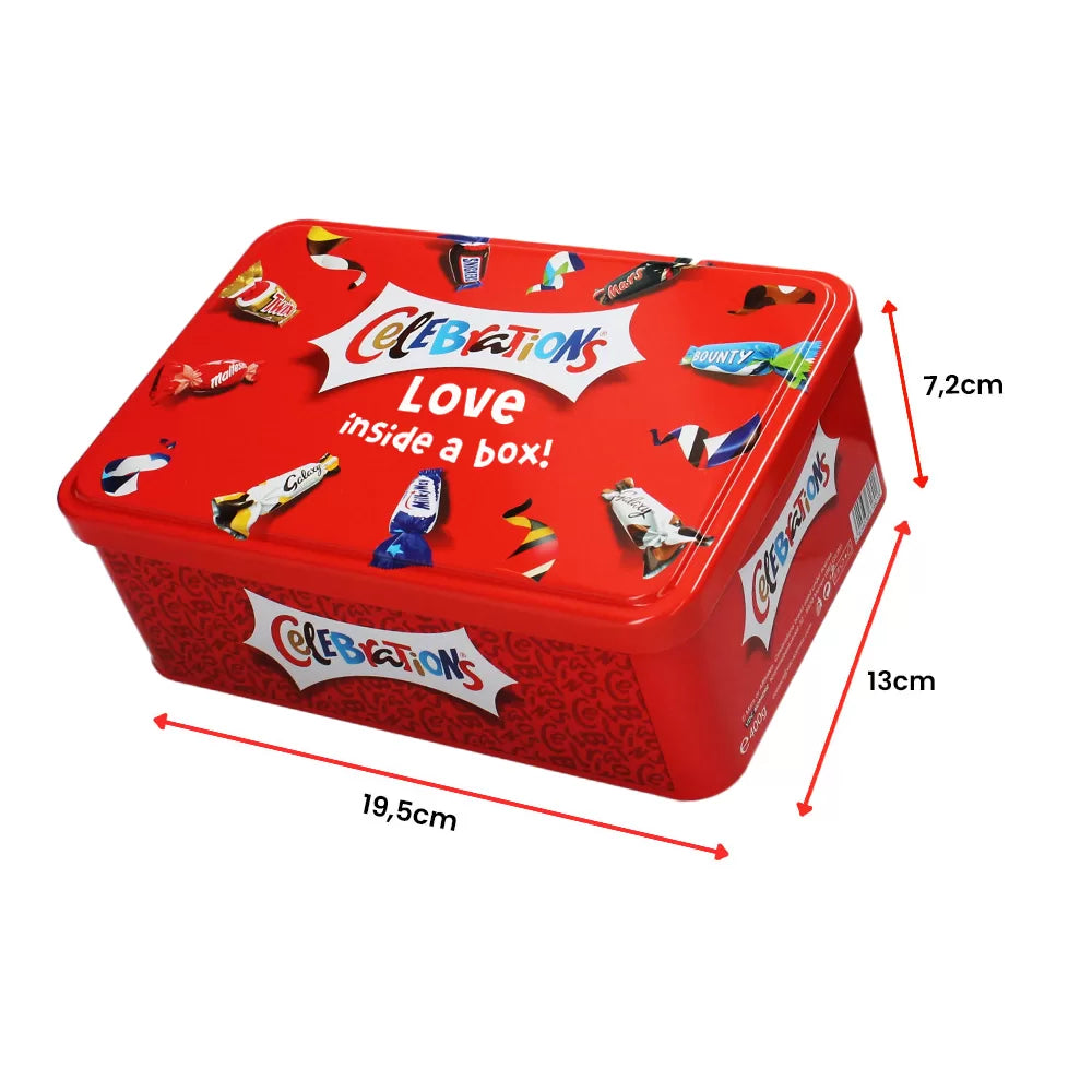 Mars Celebrations Chocolate Collection box "Love inside a box!" - 400g