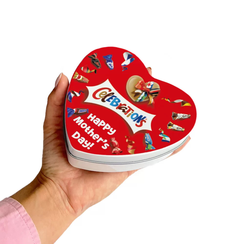 Mars Celebrations geschenkdoos hartje "Happy Mother's Day" - 120g