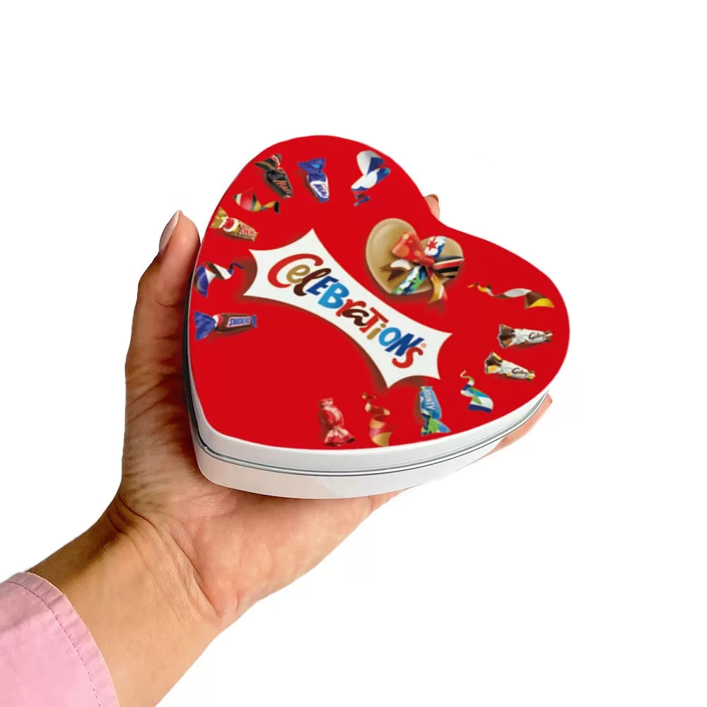 Mars Celebrations - Tinbox hartje - PERSO - 120g