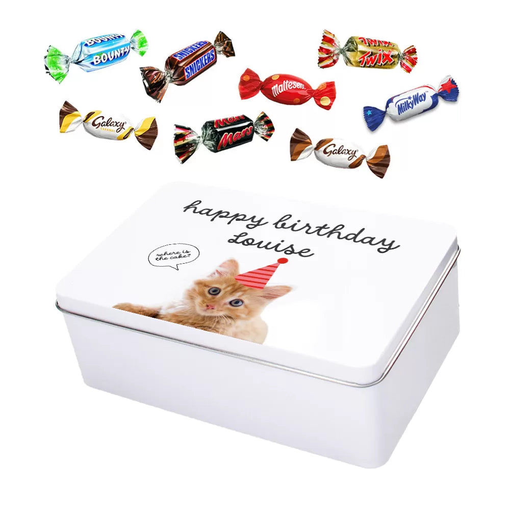 Mars Celebrations - Tinbox L - Full PERSO - 400g